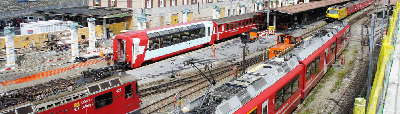 Anlagen für die Rhätische Bahn