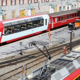 Neue Pumpanlage WC-Entsorgung der RhB in St. Moritz